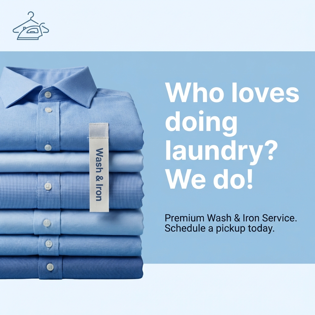 Wash and Iron